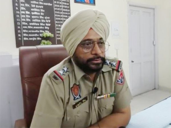 Anaj Mandi SHO Gurmeet Singh. (Photo/ANI)