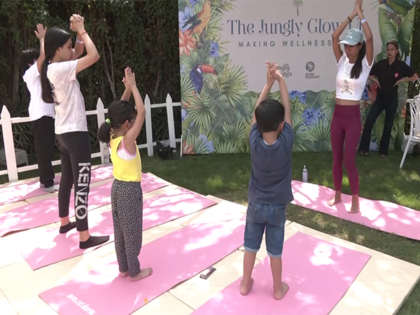 Visual from the Jungly Glow Up event in Delhi. (Photo/ANI)