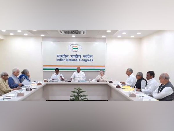 Congress CEC meeting for Bihar underway (Photo/ANI)