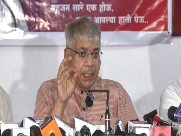 Prakash Ambedkar of Vanchit Bahujan Aghadi (Photo/ANI)