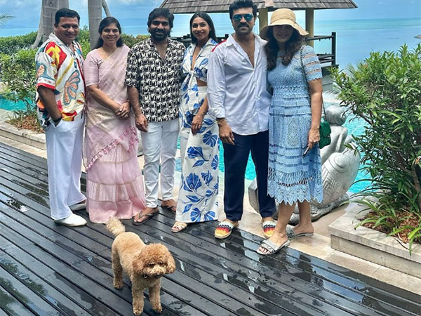 Ram Charan and his wife Upasana (Image source: Instagram)