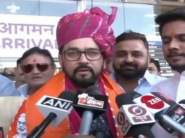  Union Minister Anurag Thakur. (Photo/ANI)