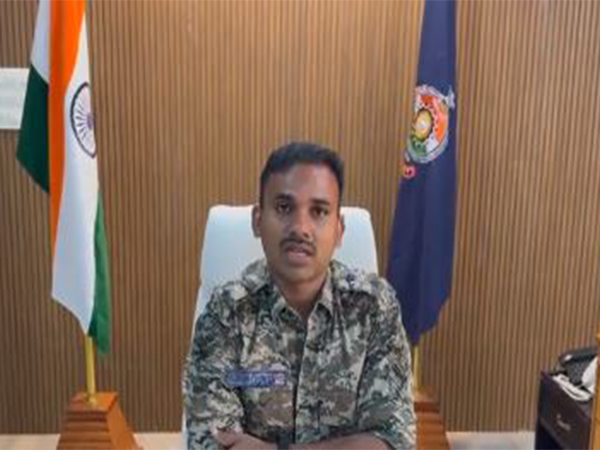 Sukma SP Kiran Chavan (File Photo/ANI)