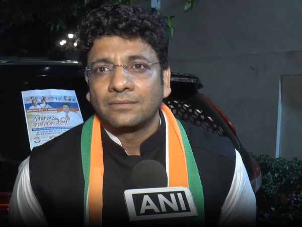 General Secretary of Uttar Pradesh Congress, Sachin Chaudhary (Photo/ANI)