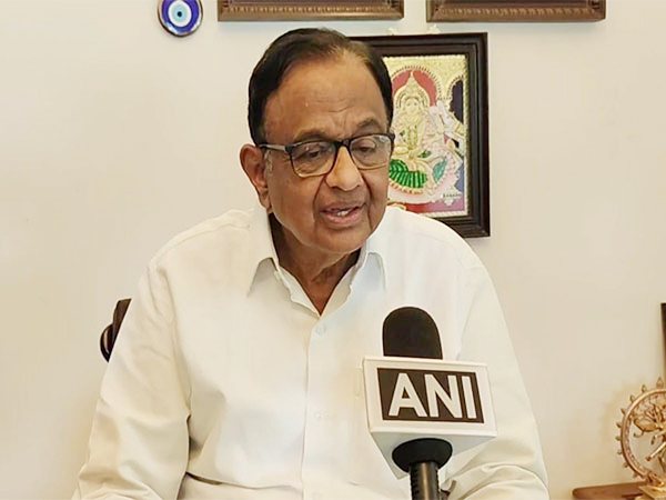 Congress leader and Rajya Sabha MP P Chidambaram (Photo/ANI)