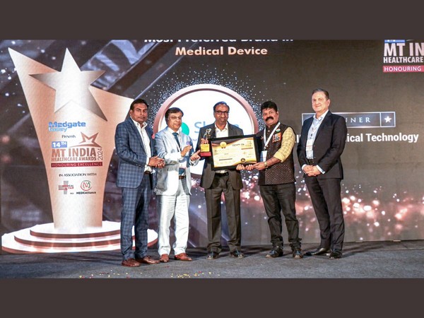 Shalya Emerges as the Leading Brand in Medical Device Sector at the 14th MT India Healthcare Awards 2024