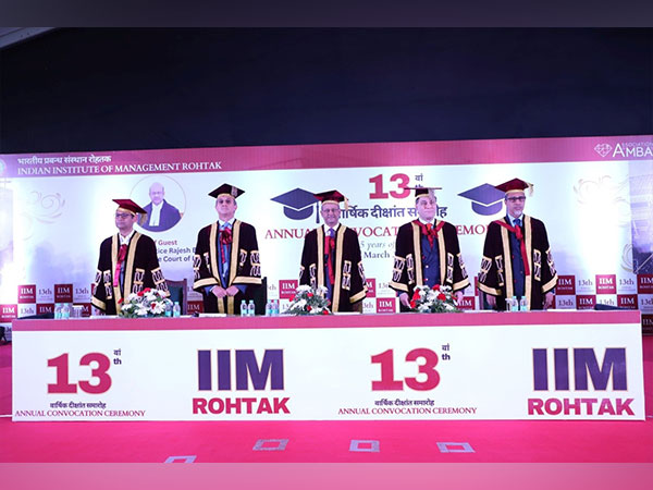 IIM Rohtak students celebrated 13th Annual Convocation Day
