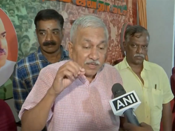 Tamil Nadu BJP Vice President Narayanan Thirupathy (Photo/ANI)