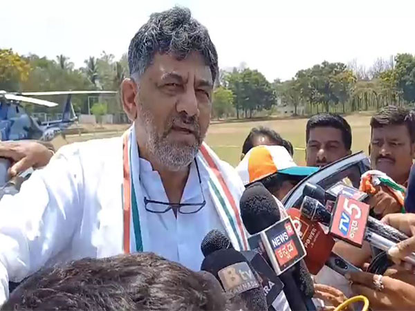 Karnataka Deputy Chief Minister DK Shivakumar. (Photo/ANI)