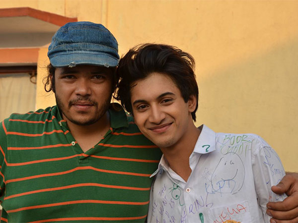 Director Sajid Ali with actor Rohit Saraf (Image source: The Film team)