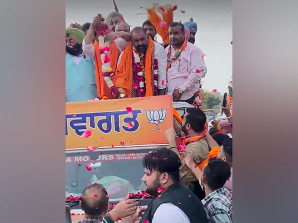 Sushil Rinku campaigns in Jallandhar (Photo/X @Sushilrinku_13)