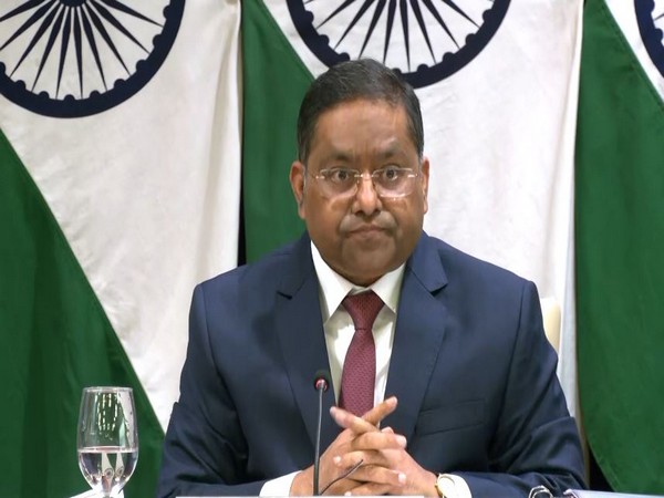 Ministry of External Affairs official spokesperson Randhir Jaiswal (Photo/ANI)