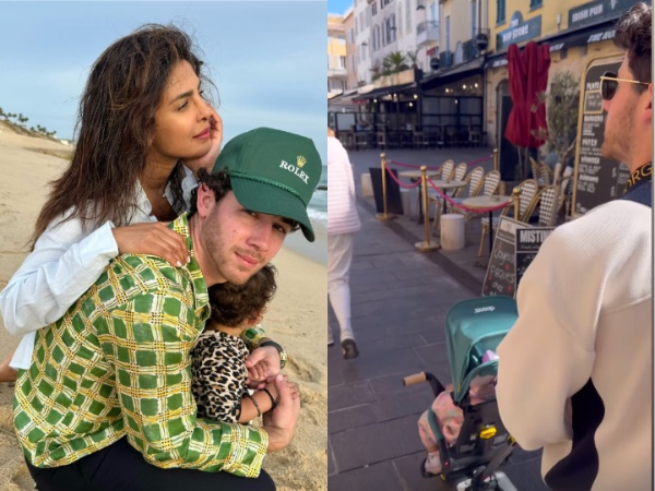 Priyanka Chopra, Nick Jonas with daughter Malti Marie (Image source: Instagram) 