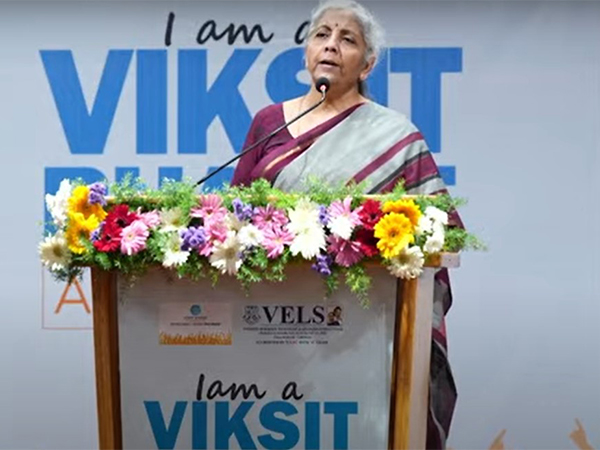 Finanace Minister Nirmala Sitaraman (Photo source:  VISTAS Pallavaram)