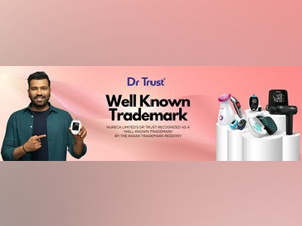  Nureca Limited's Dr Trust Recognized as a ‘Well Known Trademark’ by the Indian Trademark Registry