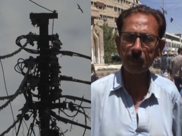 People face loadshedding in Karachi (Photo/ANI)