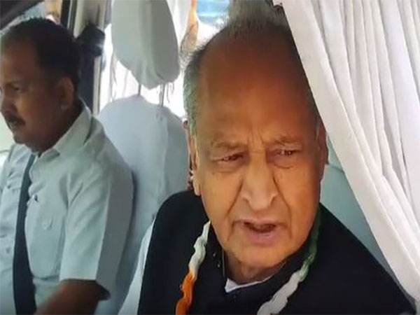 Rajasthan former CM Ashok Gehlot. (Photo/ANI)