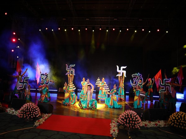 Visual of the cultural performance during the event (Photo/ANI)