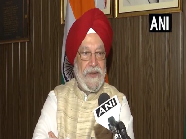Union Minister Hardeep Singh Puri. (Photo/ANI)