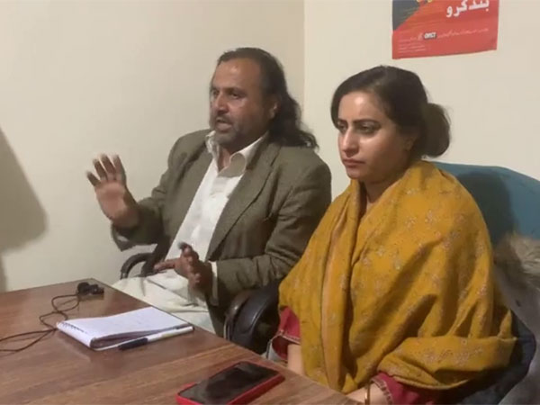 Pakistan prominent journalist Munizae Jahangir and human rights activist Baba Jan (Image credits: Pamir times)