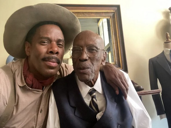 Colman Domingo with Louis Gossett Jr (Image source: X)