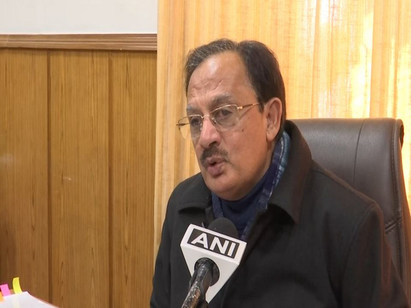 Himachal Pradesh Industry Minister Harshwardhan Chauhan (File Photo/ANI)