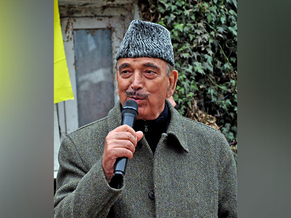 Former J-K Chief Minister Ghulam Nabi Azad. (Photo/ANI)
