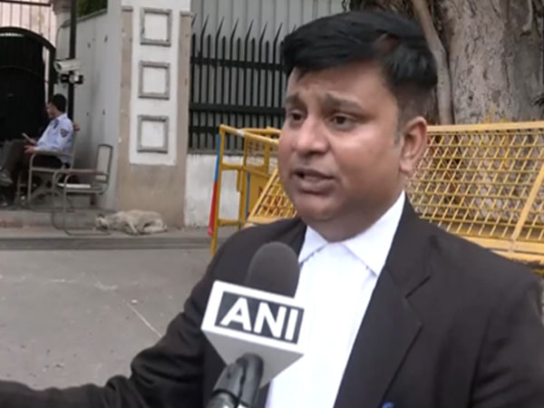 AAP leader Sanjay Singh's advocate, Rishikesh Kumar (Photo/ANI) 