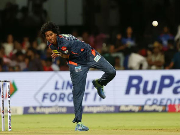 Manimaran Siddharth in action. (Photo- IPL)