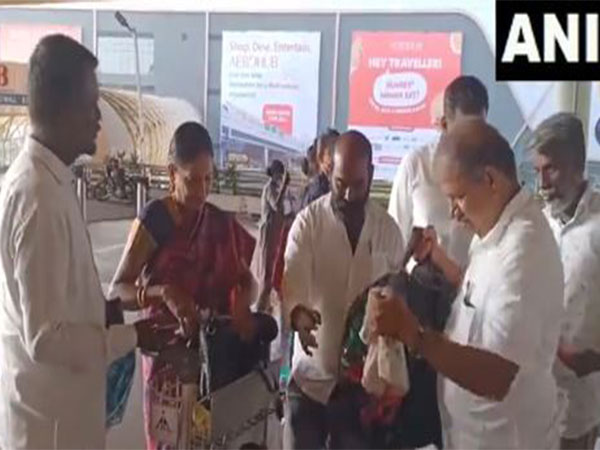 Rajiv Gandhi assassination case convicts deported to Sri Lanka from Chennai airport (Photo/ANI)