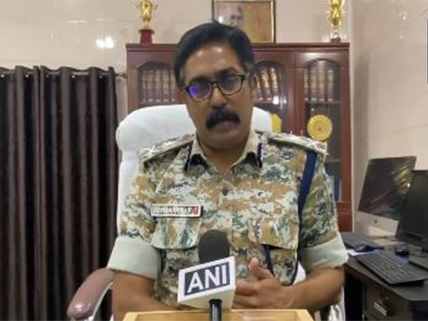 IG Bastar Range P Sundarraj (Photo/ANI)