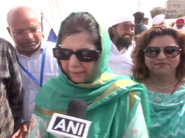 Former Chief Minister of JK-Mehbooba Mufti (File Photo/ANI)