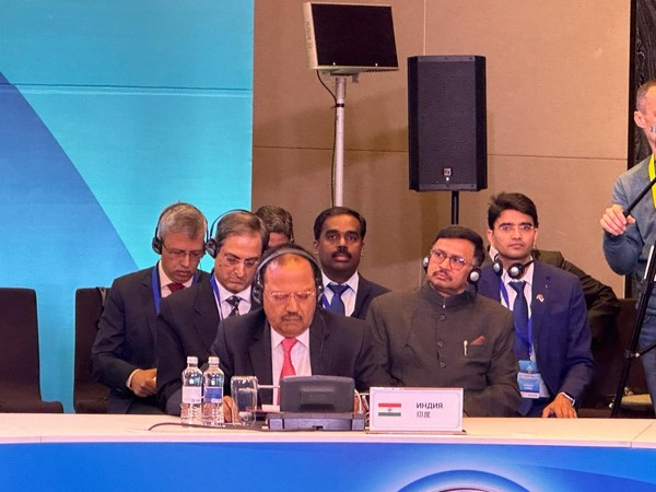 NSA Ajit Doval attends 19th Meeting of Secretaries of the Security Council of SCO in Astana (Image Credit: X/@indembastana)