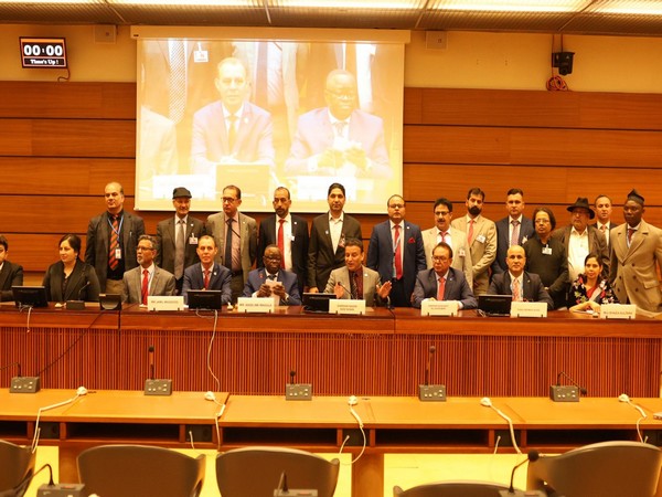 UKPNP exposes Pakistan at UN for operating terror camps and violating human rights in PoK (Photo/ANI)