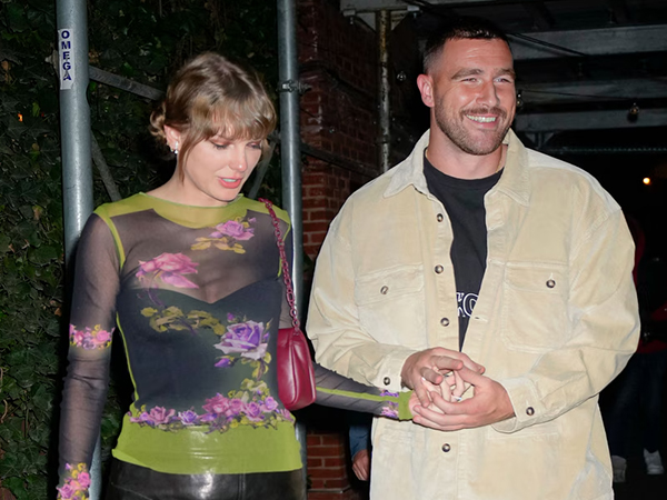 Taylor Swift, Travis Kelce (Image source: X)