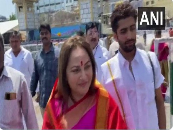 Former BJP MP Jaya Prada (Photo/ANI)