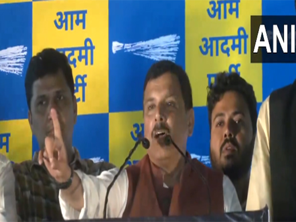 Aam Aadmi Party MP Sanjay Singh. (Photo/ANI)