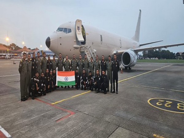 Indian Navy's P81 aircraft arrives in Japan for bilateral anti-submarine warfare, subject matter expert exchange (Photo credits: X/@indiannavy)