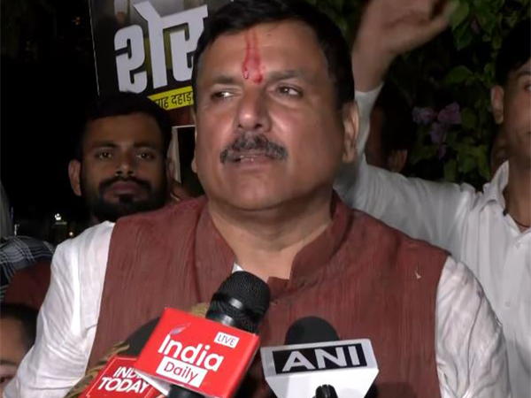 Aam Aadmi Party MP Sanjay Singh (Photo/ANI)