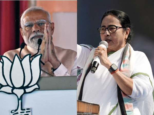 Prime Minister Narendra Modi and Bengal Chief Minister Mamata Banerjee (FilePhoto/ANI)