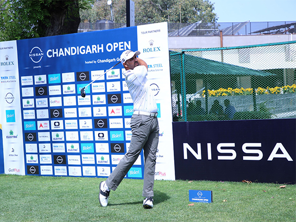 Khalin Joshi in action during round one of Chandigarh Open 2024 (Image: PGTI)