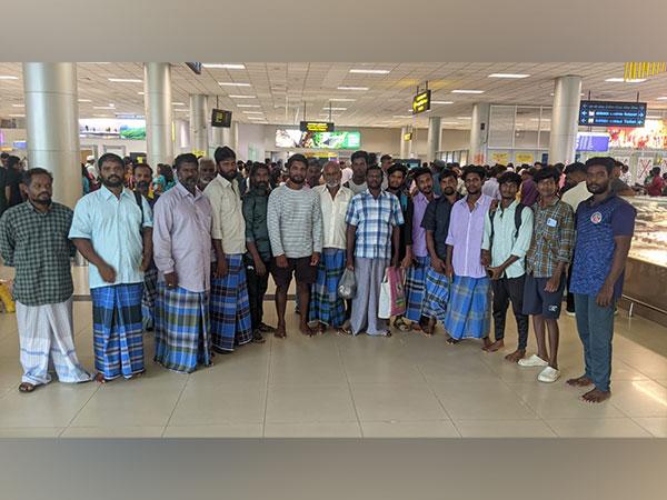 19 Indian fishermen repatriated from Sri Lanka (Photo credit/ X@IndiainSL)