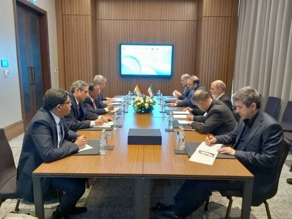 NSA Ajit Doval holds talk with Iran's Security official Ali Akbar Ahmadian, in Kazakhstan (Photo credits: X/@Iran_in_India) 