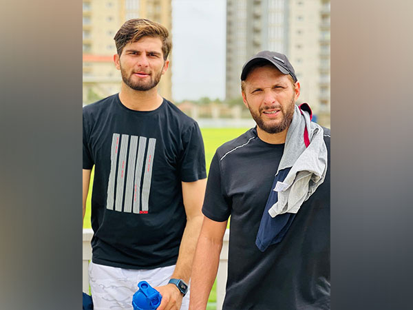 Shaheen Afridi and Shahid Afridi (Photo: Shaheen Afridi/Instagram)
