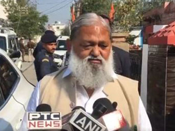 Anil Vij, Former Haryana Home Minister (Photo/ANI)