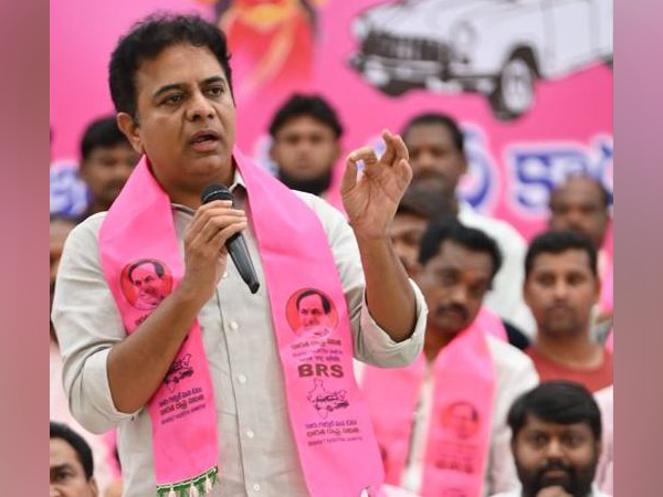 BRS leader KT Rama Rao (File Photo/ANI)