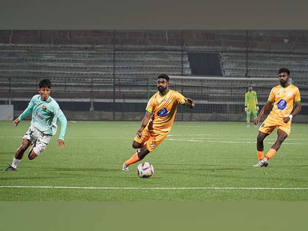 NEROCA FC and Sreenidi Deccan in action during I-League (Image: AIFF media)