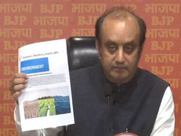 BJP National Spokesperson Sudhanshu Trivedi (Photo/ANI)