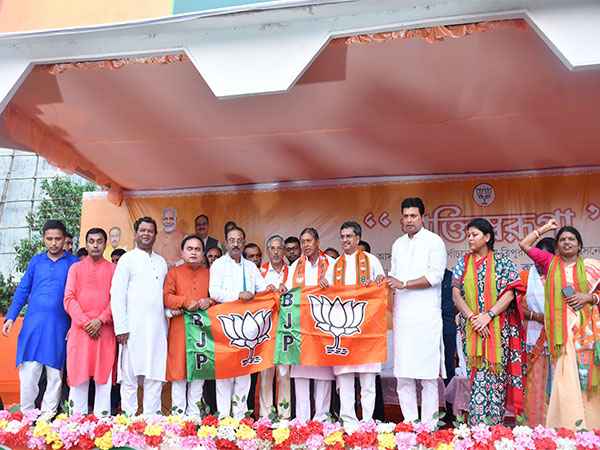 BJP public meeting in Belonia, South Tripura district (Photo/ANI)