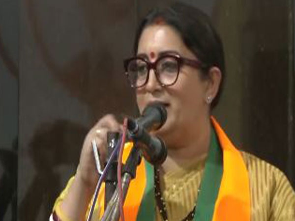 Union Minister Smriti Irani (Photo/ANI)